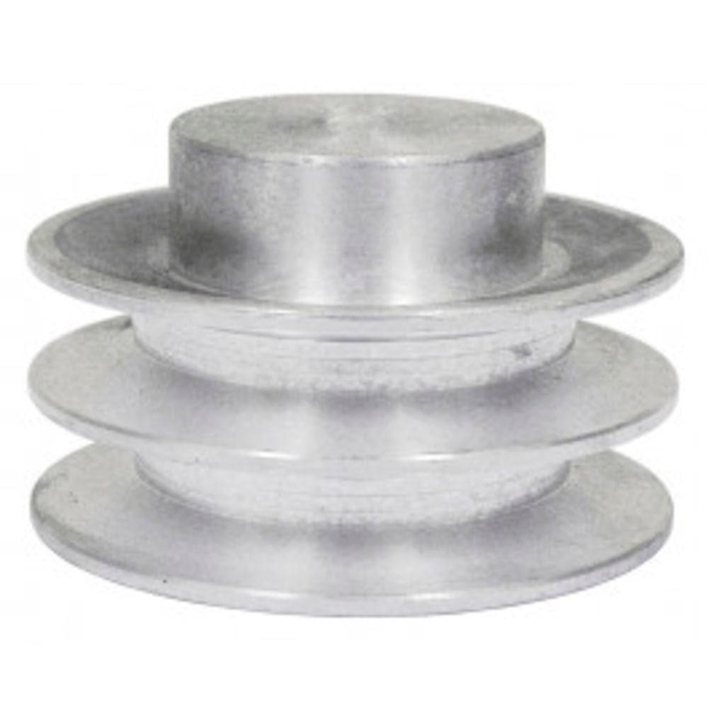 Polia Alumínio 70 Mm 2 Canais Perfil A Vonder