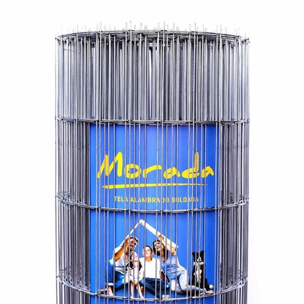 Tela Soldada Para Cercamento Insul Morada, malha 5x15cm, fio 2,30mm, Rolo 1,00x25m