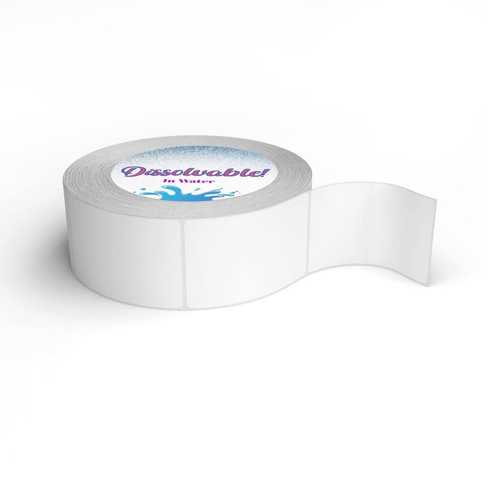 Etiquetas Alimentarias Kenco Solubles 2,5x5 cm Blancas (Paquete de 24)