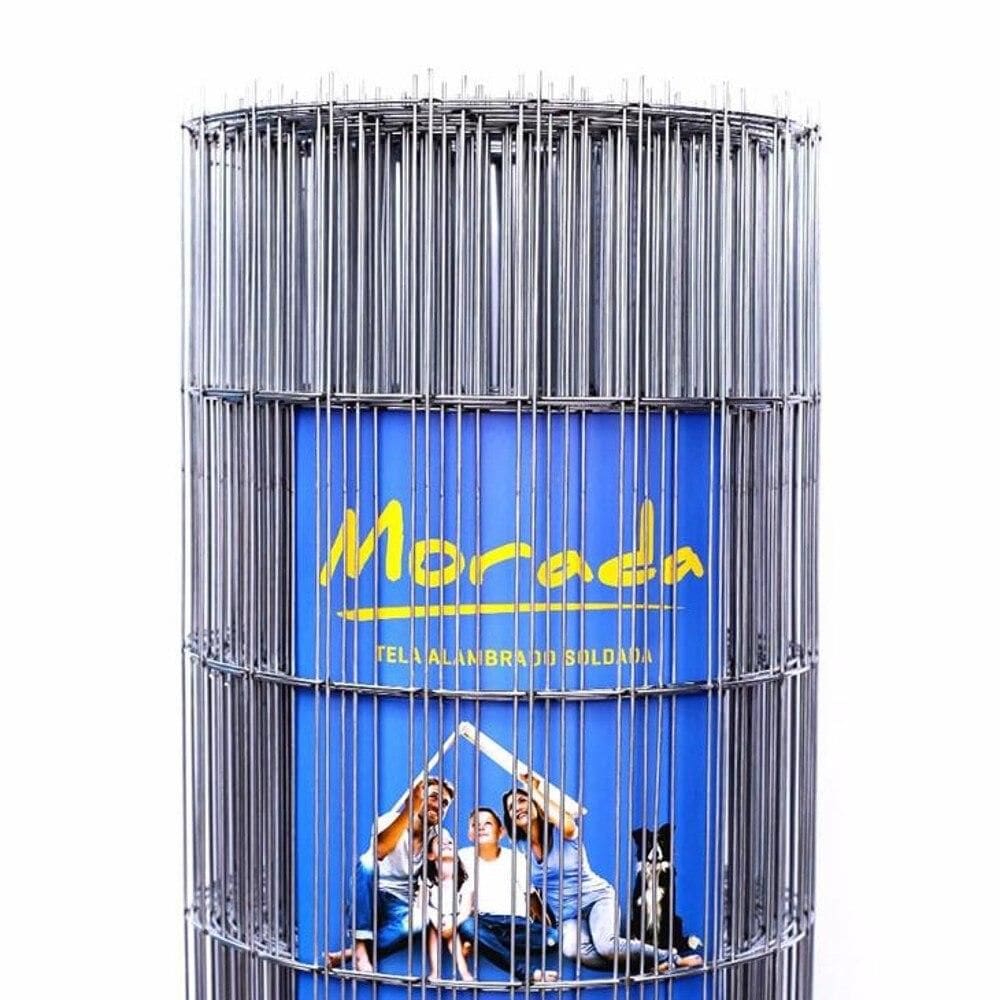 Tela Soldada Para Cercamento Insul Morada, malha 5x15cm, fio 2,30mm, Rolo 1,20x25m