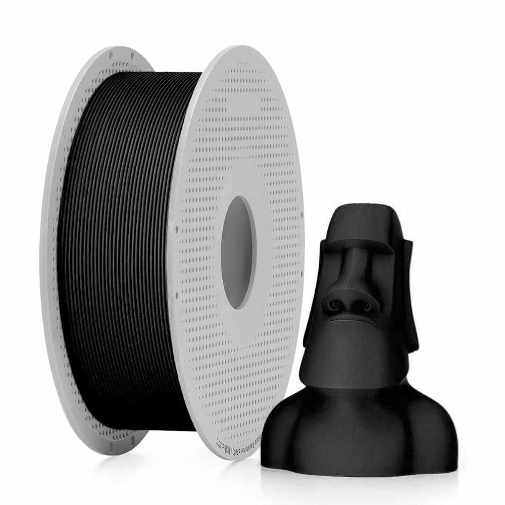 Filamento PLA Fosco Bambu Lab para Impressora 3D Carvão 1 Kg 1.75mm