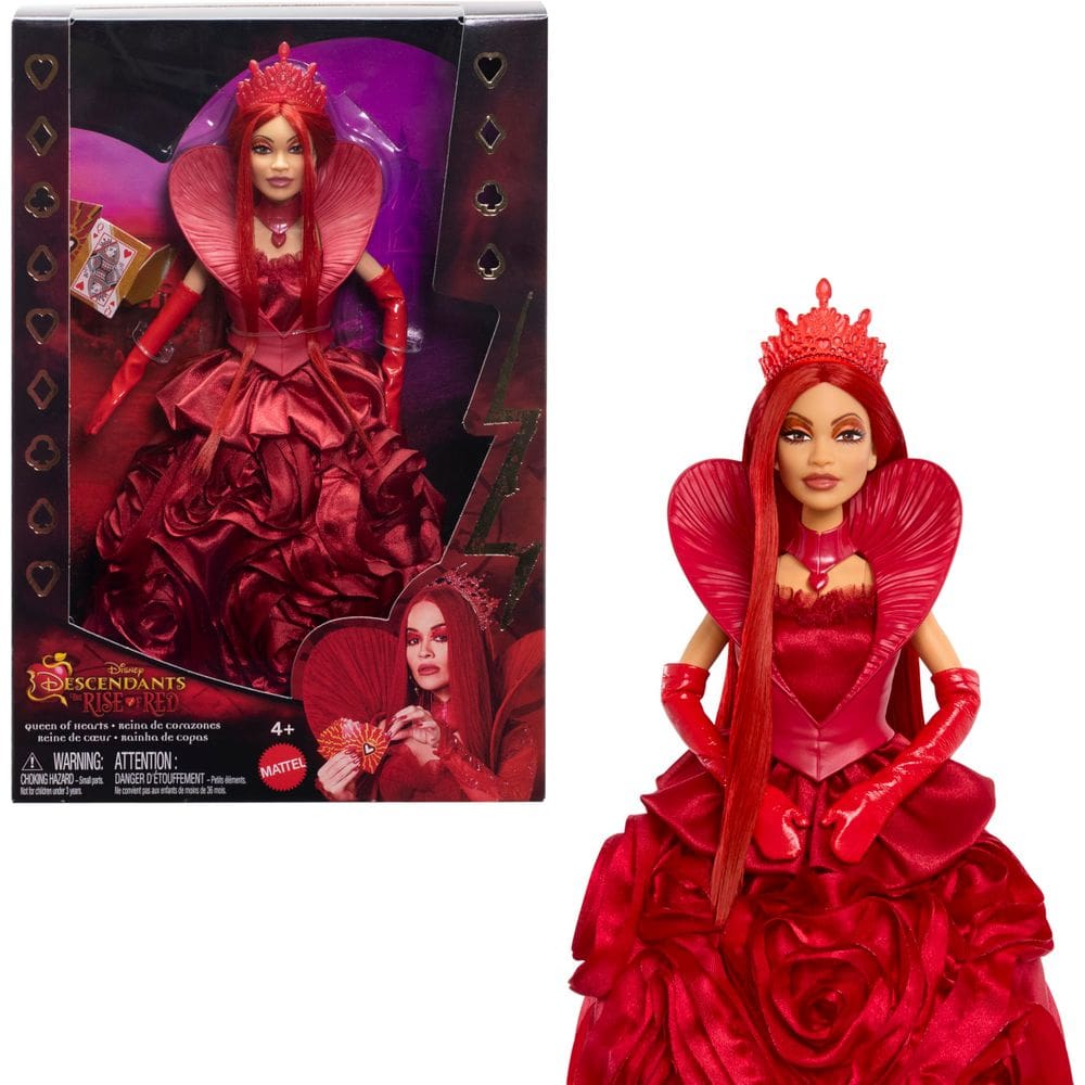 Boneca de moda Mattel Disney Descendants Queen of Hearts