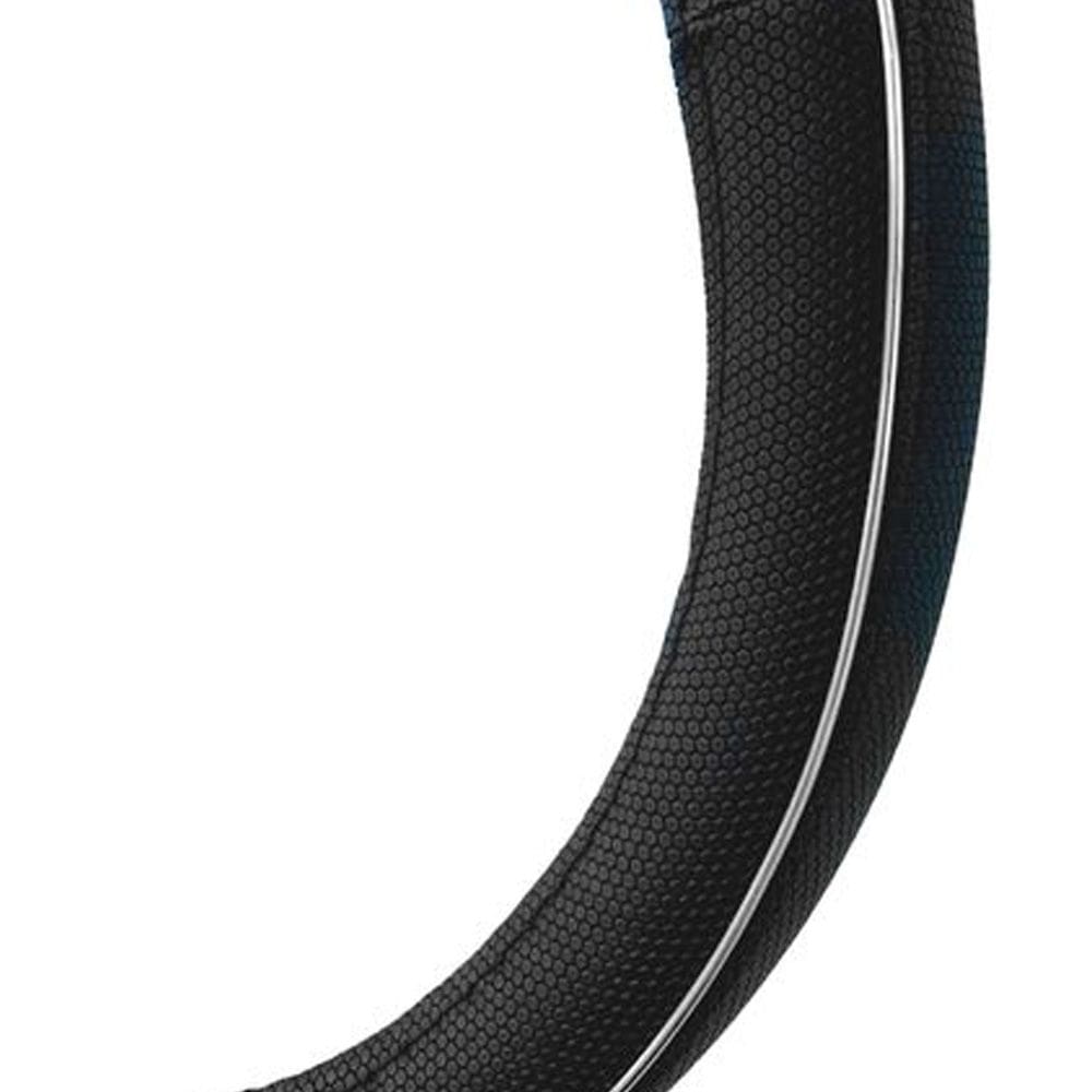 Capa de Volante PRETO com Arco Cromado Universal