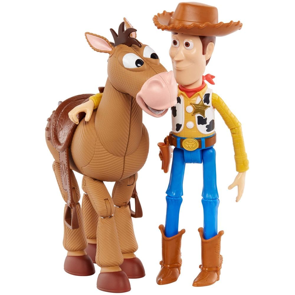 Brinquedo Mattel Disney Pixar Toy Story 4 Woody e Bullseye