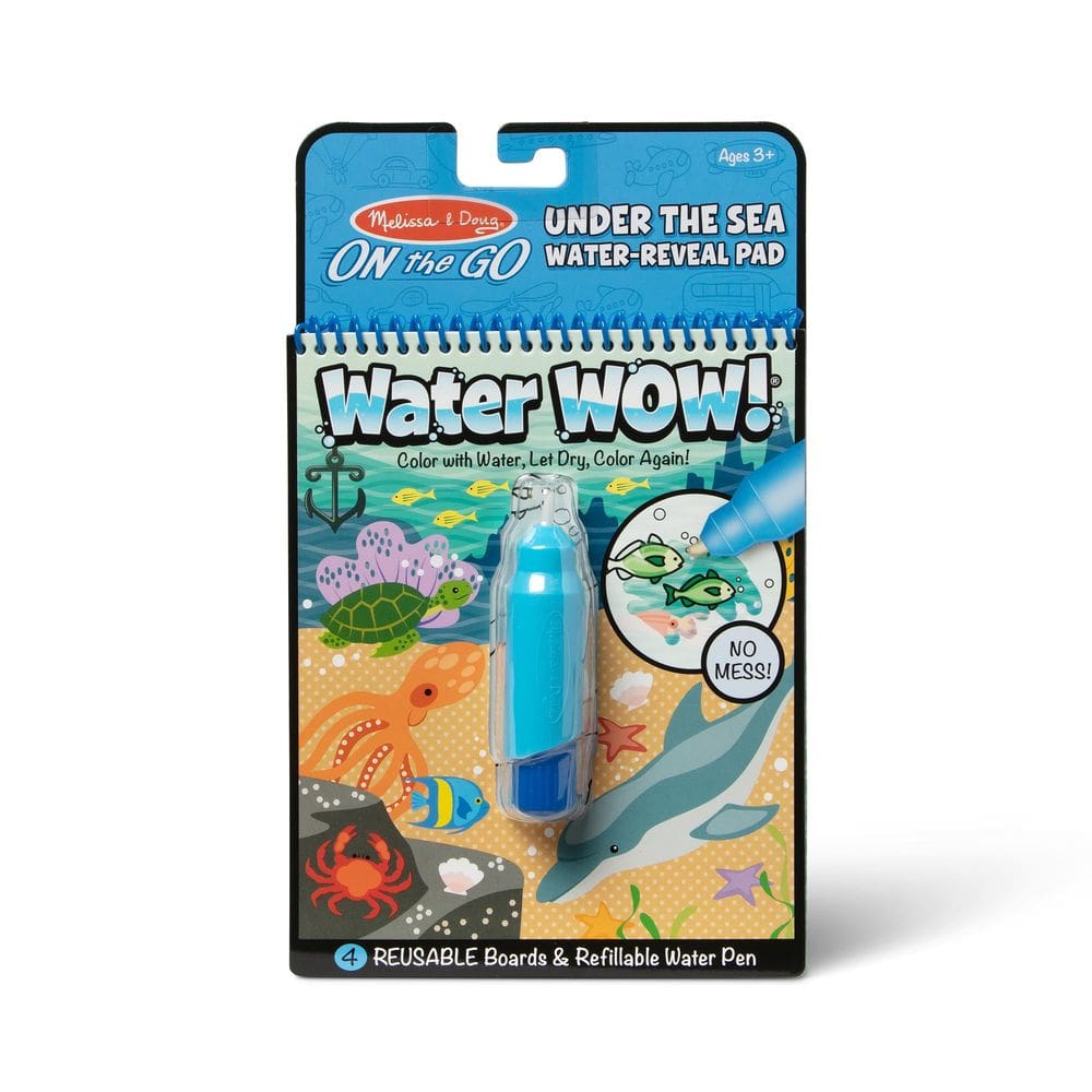 Almofada de atividades Water-Reveal Melissa & Doug Under the Sea