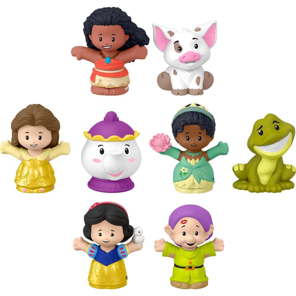 Conjunto de bonecos Fisher-Price Little People Disney Princess 18+M