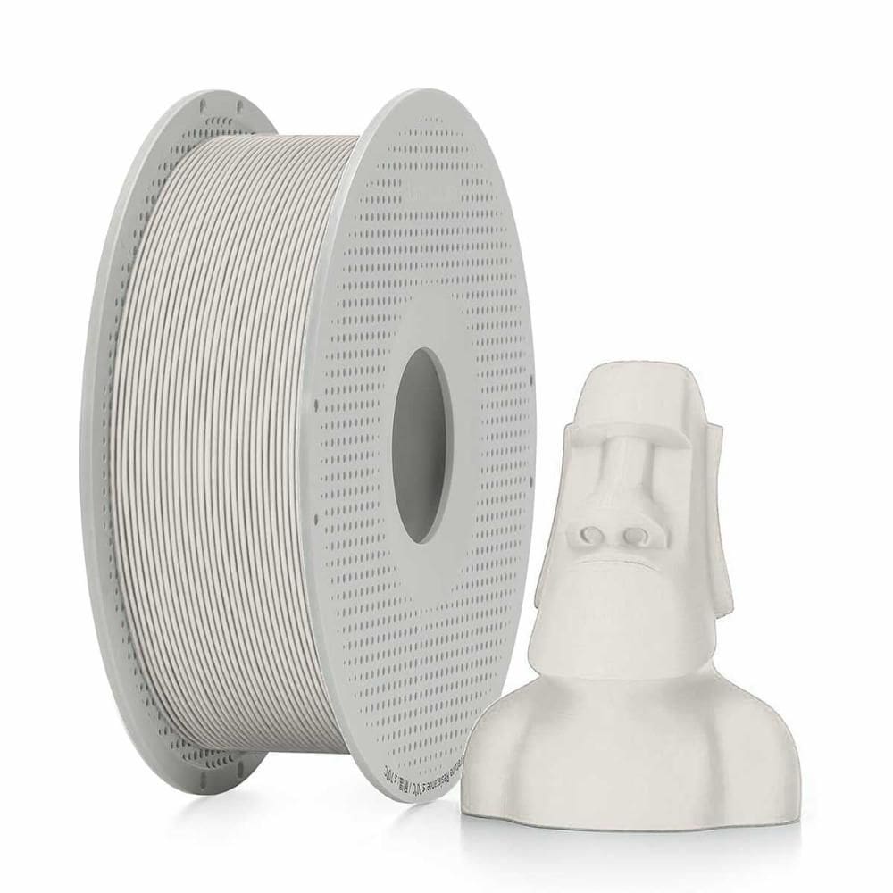 Filamento PLA Fosco Bambu Lab para Impressora 3D Branco Marfim 1. Kg 1.75mm