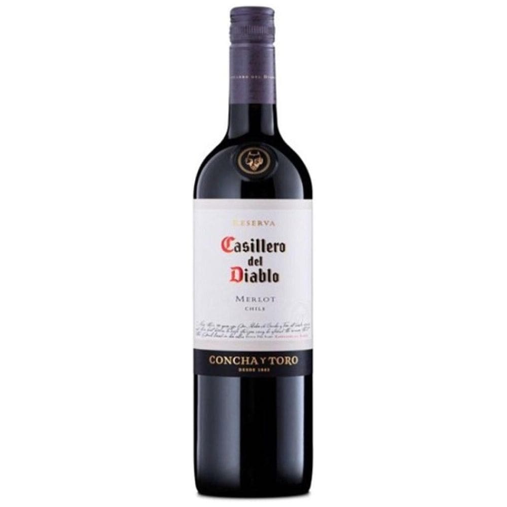 Vinho Casillero del Diablo Merlot 750ml - Chile 13,5%vol.
