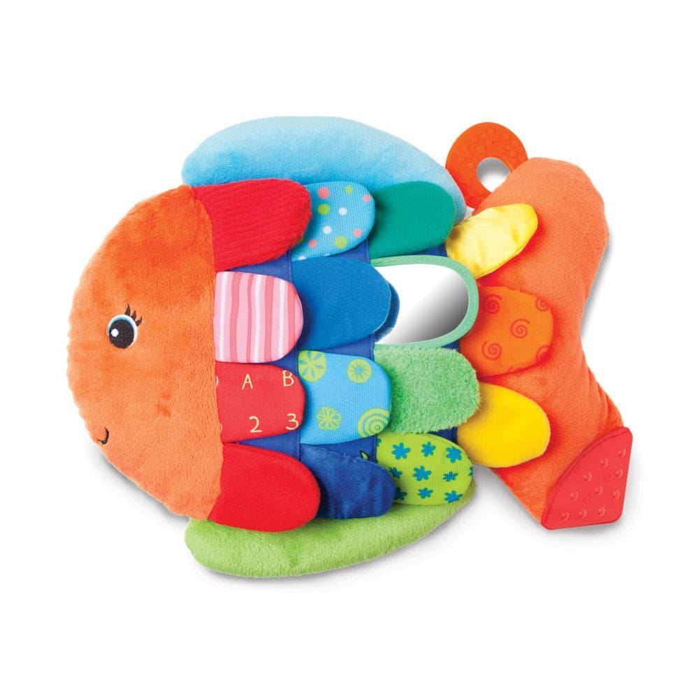 Brinquedo macio para bebês Melissa & Doug Flip Fish Sensory Tummy Time