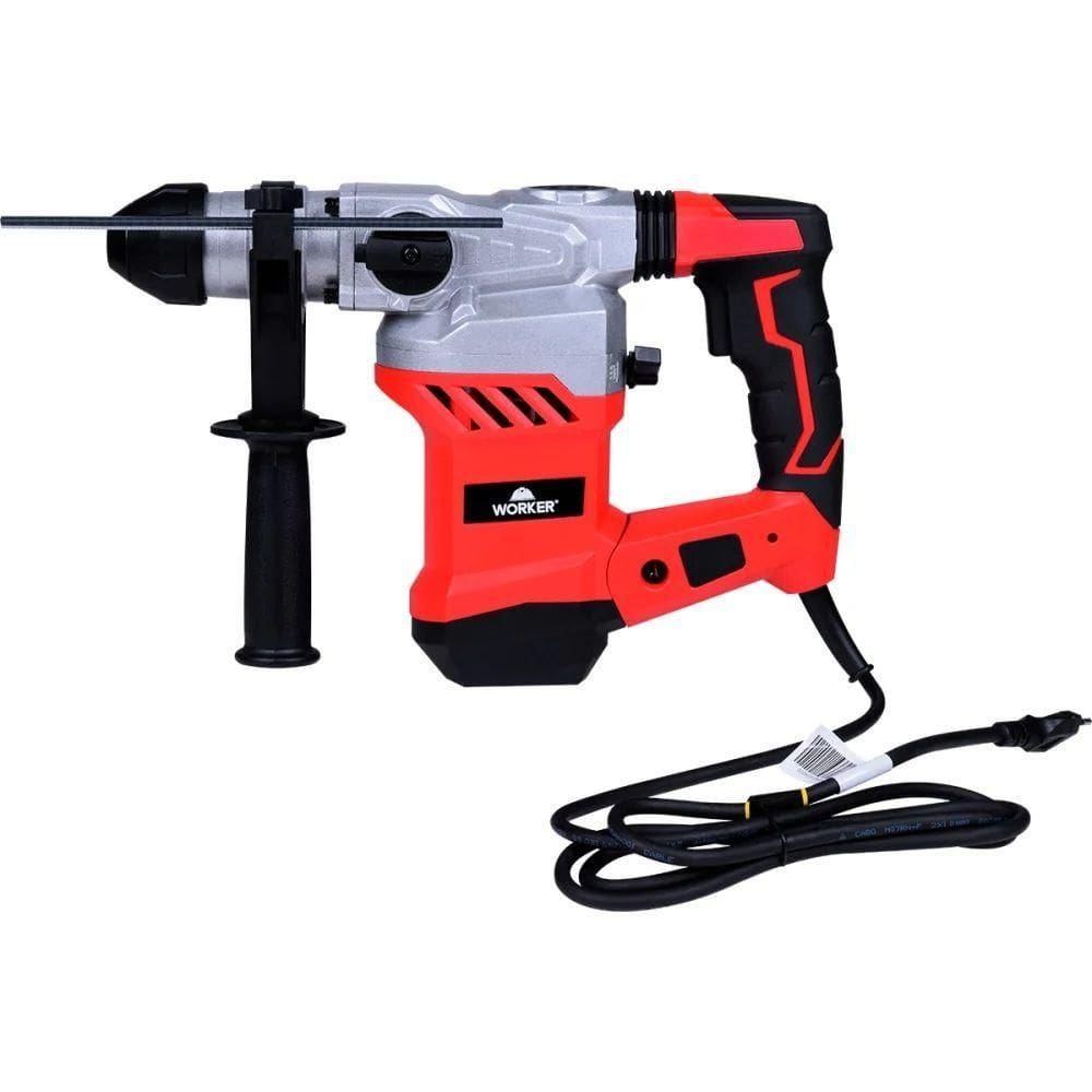Martelete Perfurador Rompedor Sds Plus 1500w 127v Worker