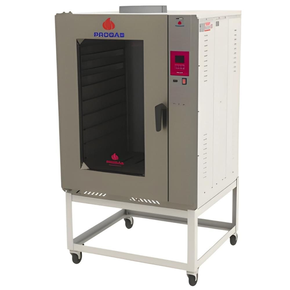 Forno Turbo Gas Prp-10000st 10 Esteiras Pintado Bivolt Gás Natural - Progás