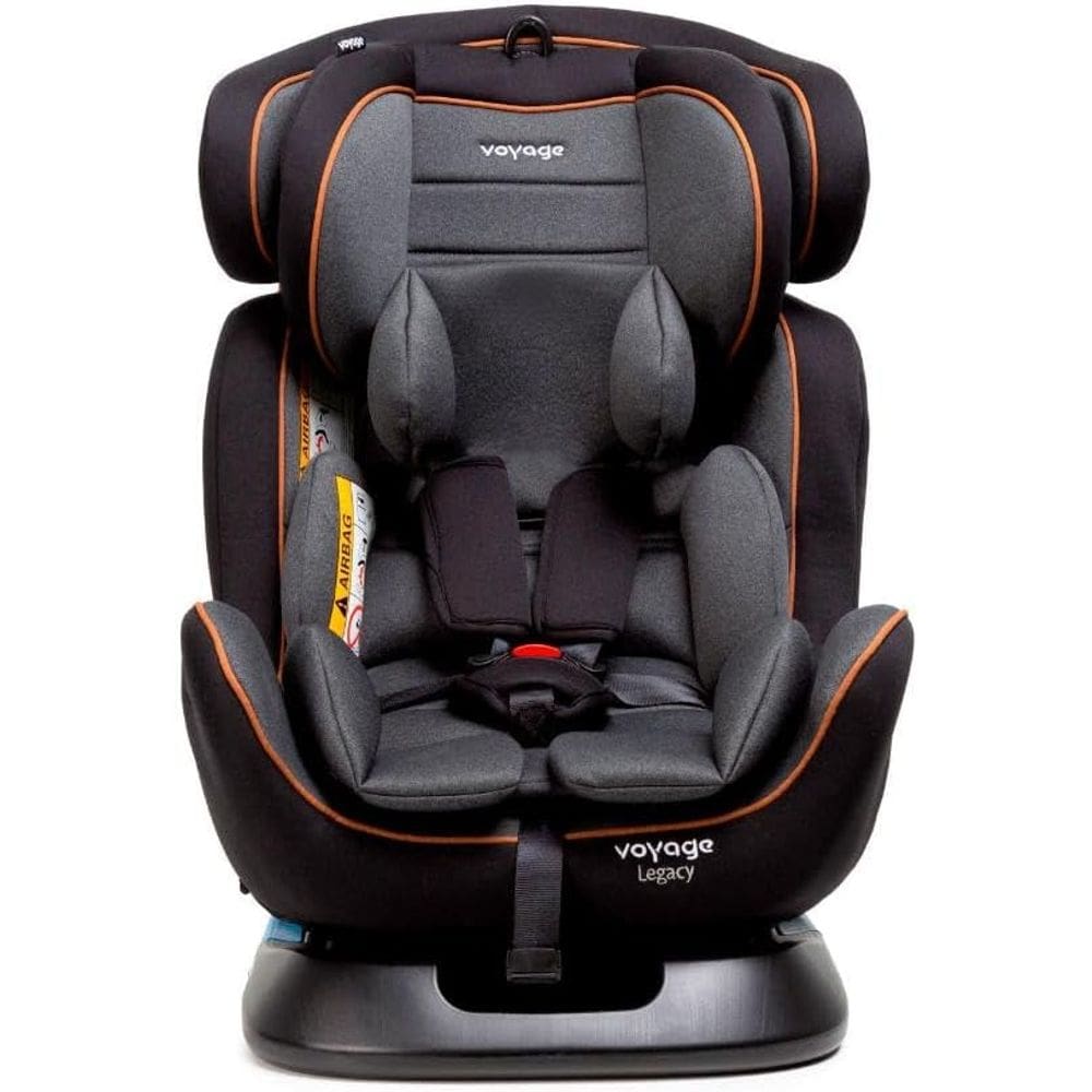 Cadeirinha Infantil Reclinável Legacy Voyage Cinza e Preta