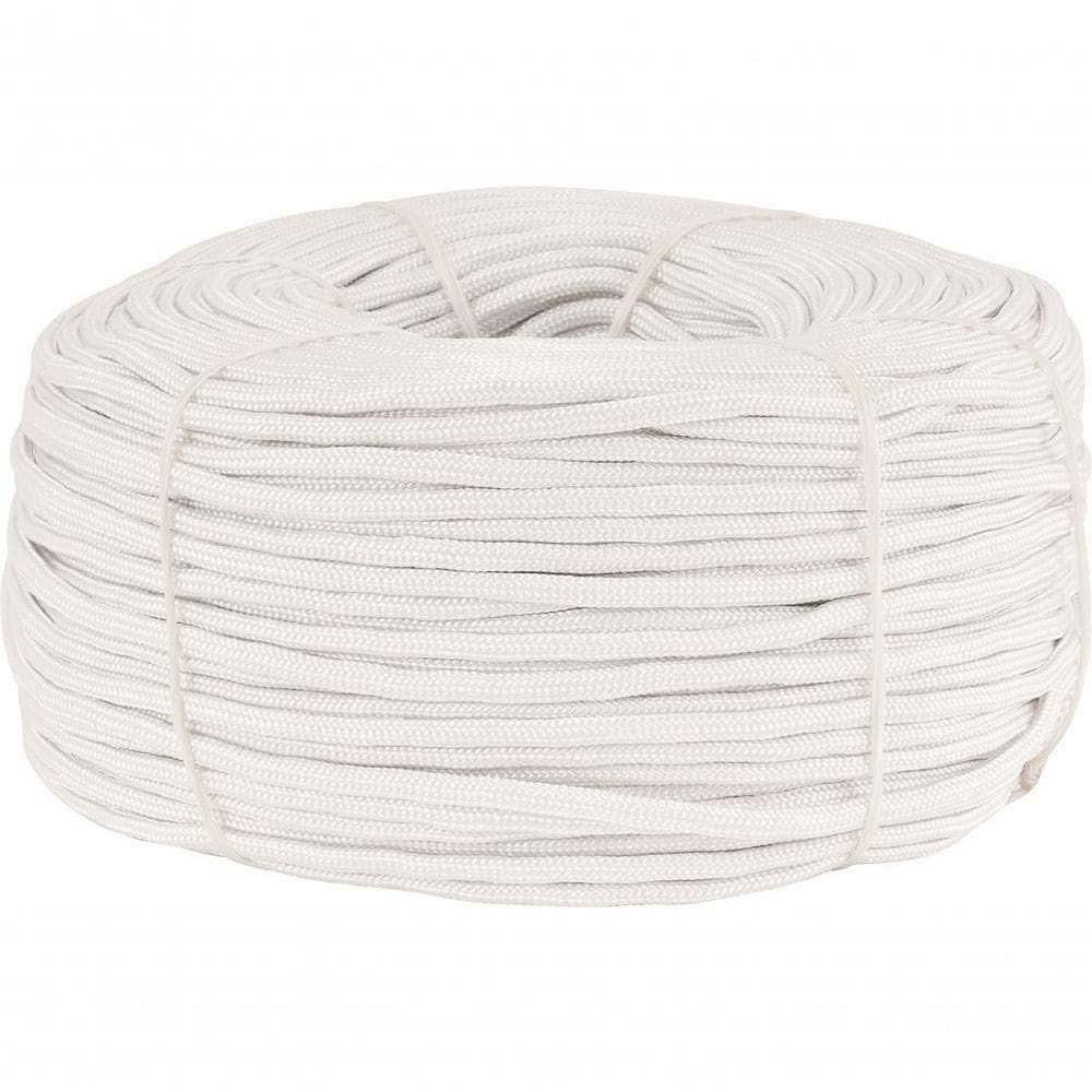 Corda Multifilamento Trançada 4,0mm 4,0kg 400m Branca Vonder