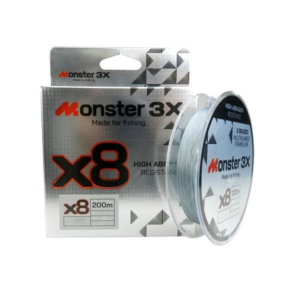Monster 3X Linhas Multifilamento X4 3.5 0,30Mm 42Ib 18K 200M