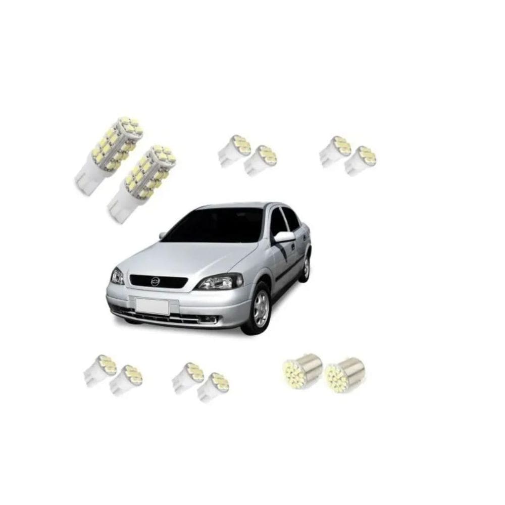 Kit Lâmpadas Led Chevrolet Astra 1999 2000 2001 2002