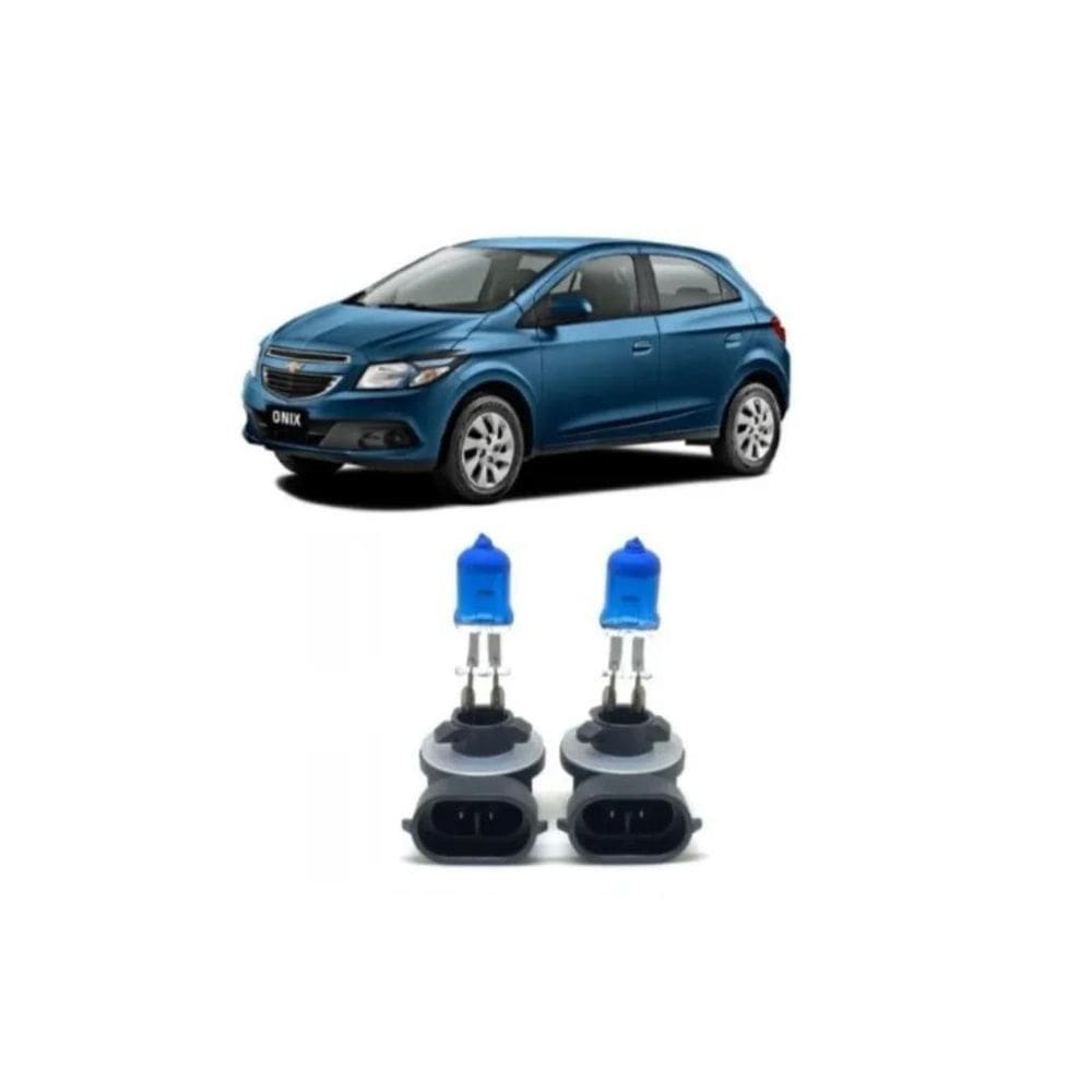 Lâmpada Super Branca Farol De Milha Onix 2011 Ate 2015 H27