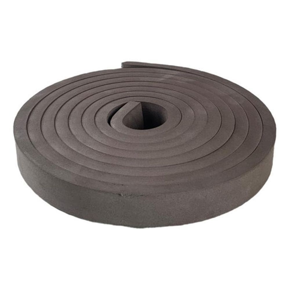 Eva Rodape Acabamento Ripado 2Cm Autocolante Marrom 2,5M