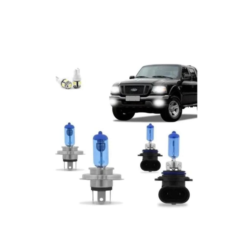 Kit Lampadas Ranger 2005 2006 2007 2008 2009 Super Brancas