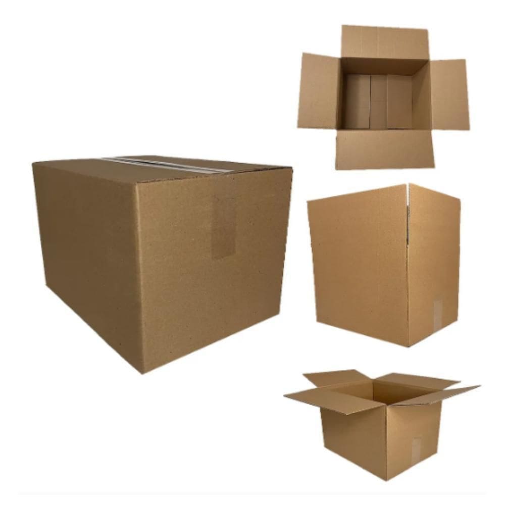 Caixa De Papelao 35X28X22  Sedex Caixa Media