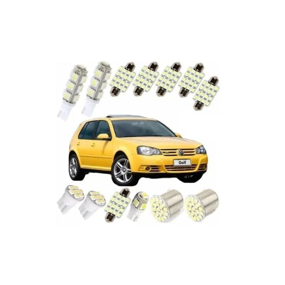 Golf Polo Hatch Led Pingo Teto Placa Ré Torpedo