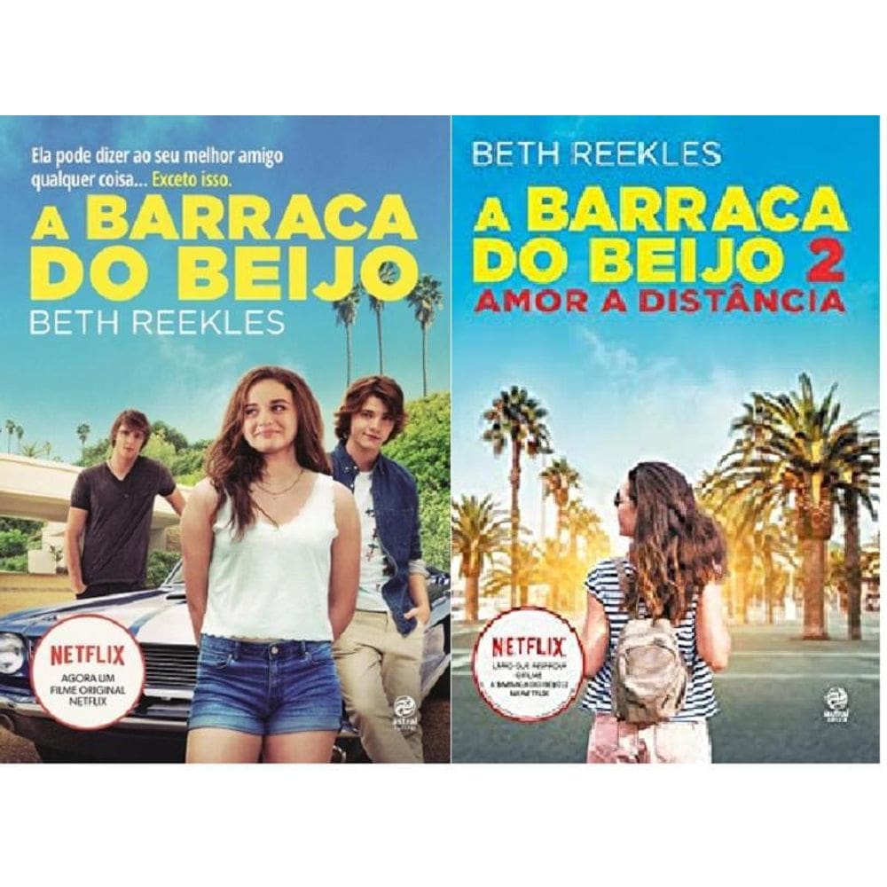 Kit De 2 Livros Beth Reekles A Barraca Do Beijo Volume 1 E 2