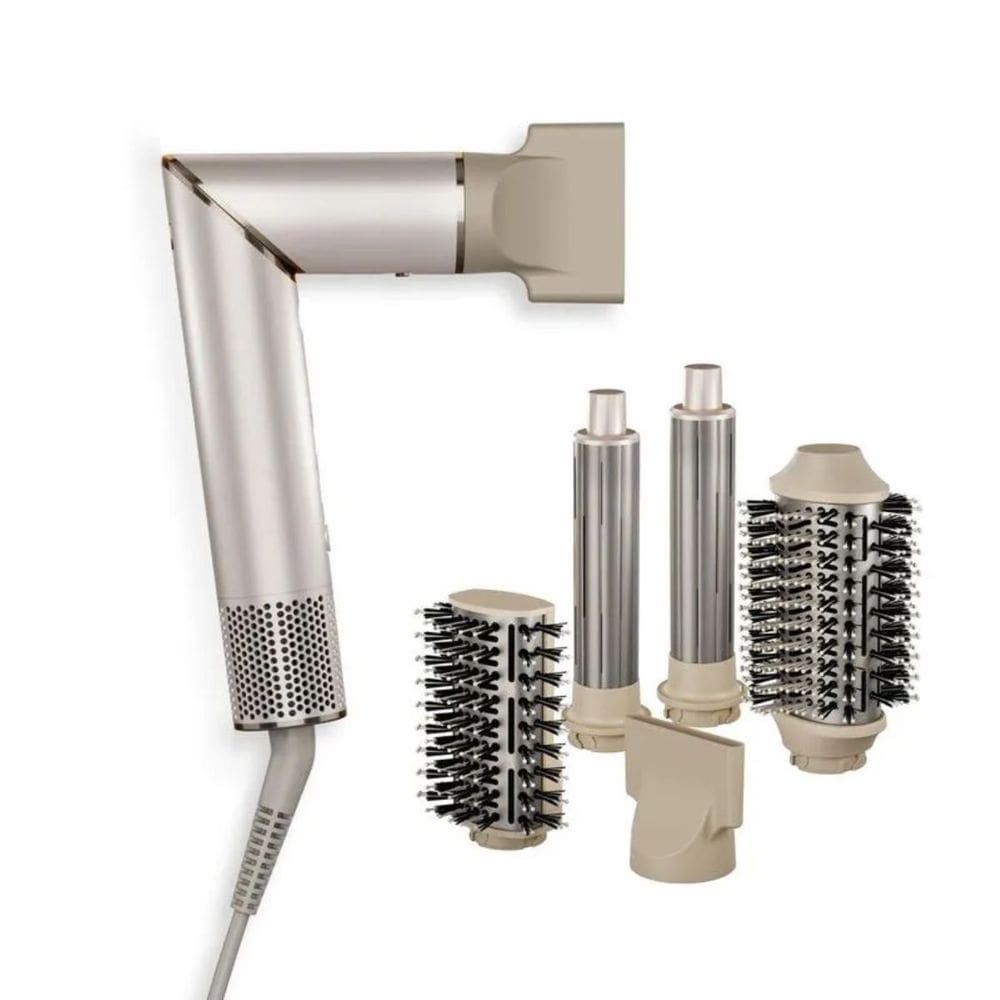 Secador de Cabelo Dobrável 4 em 1 Ion 1450w com Escova Oval Raquete Concentrador Cacheadores Philco