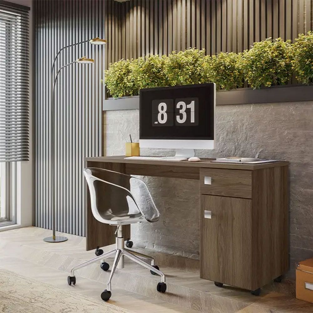 Mesa para Computador Lukaliam Malta 1 Porta 1 Gaveta