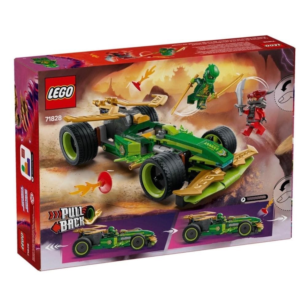 Carro de Corrida de Puxar do Lloyd-lego