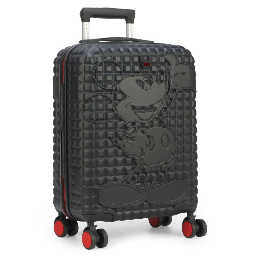 Mala De Viagem Pequena Preto Mickey Cadeado Luxcel Up4you