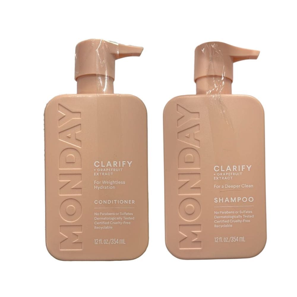 Monday Shampoo e Condicionador Clarify  354ml Cada - Kit