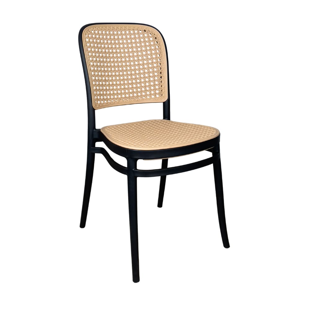 Cadeira de Jantar Roma para Sala e Cozinha Preto