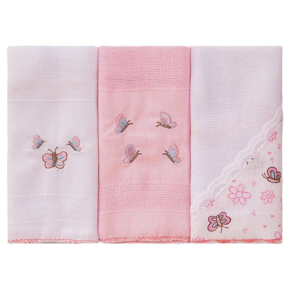 Pano de Boca para bebê 34 cm x 40 cm Bublim