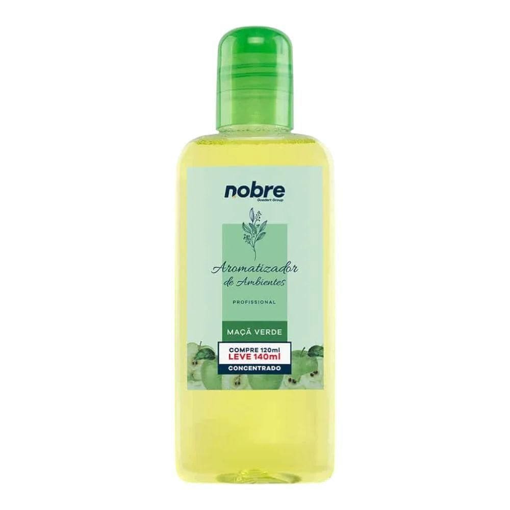 Aromatizante De Ambiente 140ml Nobre - Maçã Verde Concentrado, Perfume Duradouro