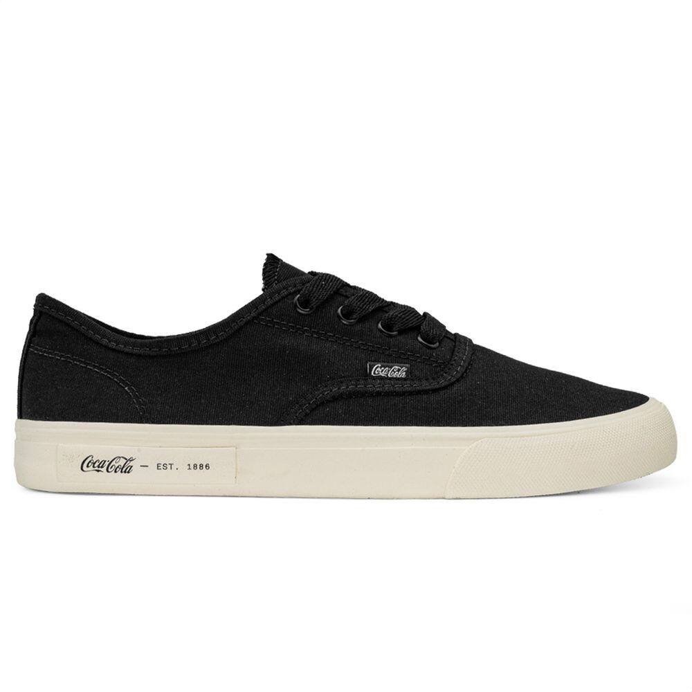 Tênis Coca Cola Kick Travel Unissex | Preto