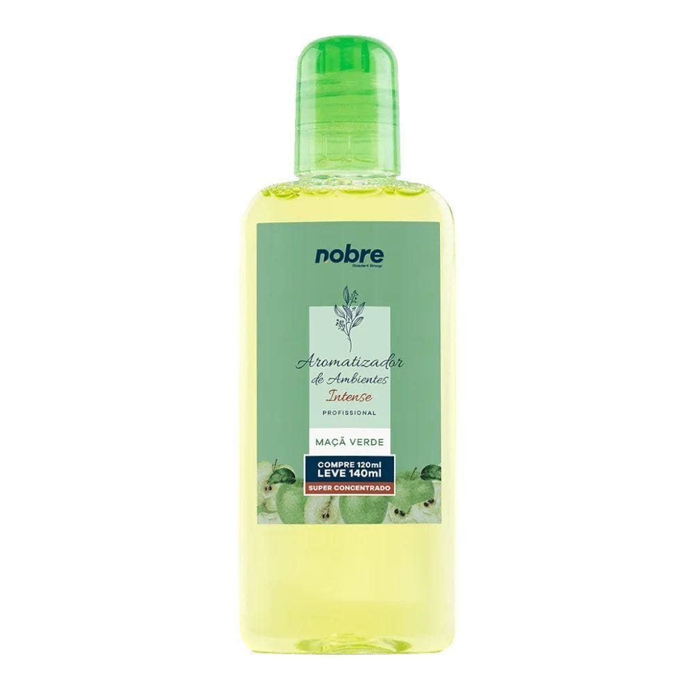 Aromatizante De Ambiente 140ml Nobre - Maçã Verde Super Concentrado, Perfume Duradouro