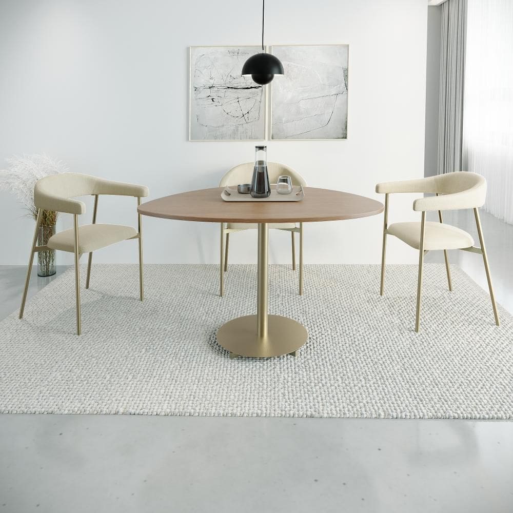 Cadeira de Jantar Joy Tecido Corriente Est.Champ