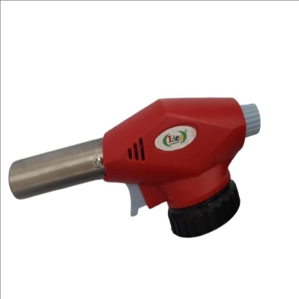 Macarico Automatico 2 Tipos De Refil Recarregavel Acendimento Gas Encaixe Soldagem Culinaria Artesantato Laboratorio