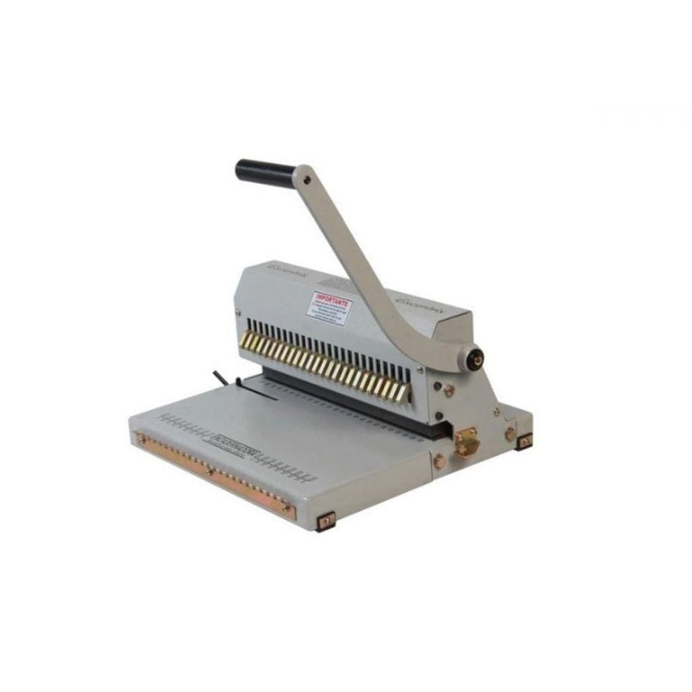 Encadernadora Perfuradora Wire-O Garra Duplo Anel Passo 2X1