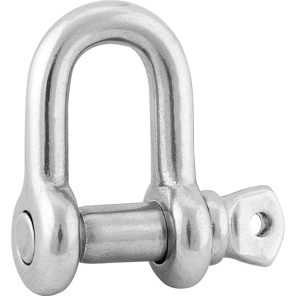 Manilha Reta Para Cabo De Aço 5-16” Aço Inox - Vonder