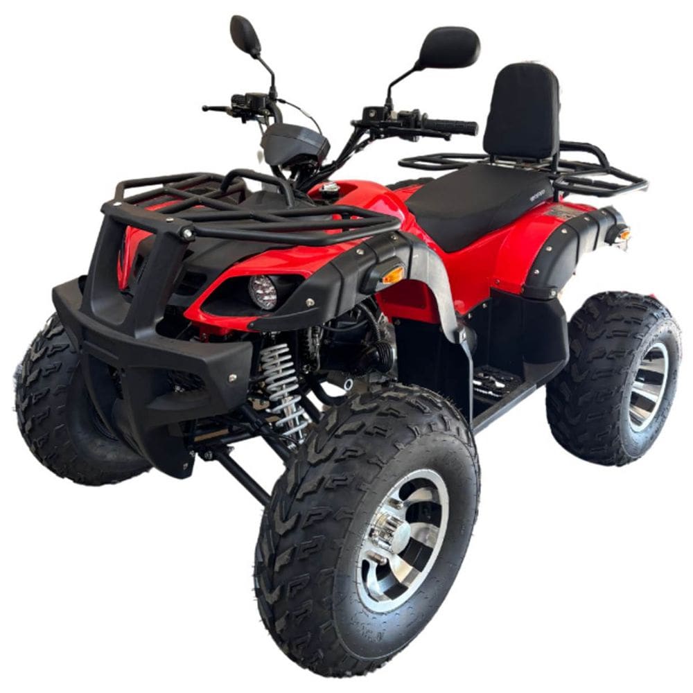 Quadriciclo Gasolina 200CC 4T Partida Elétrica Automático com Ré 0Km Vermelho Importway Iwatv-200 Vm
