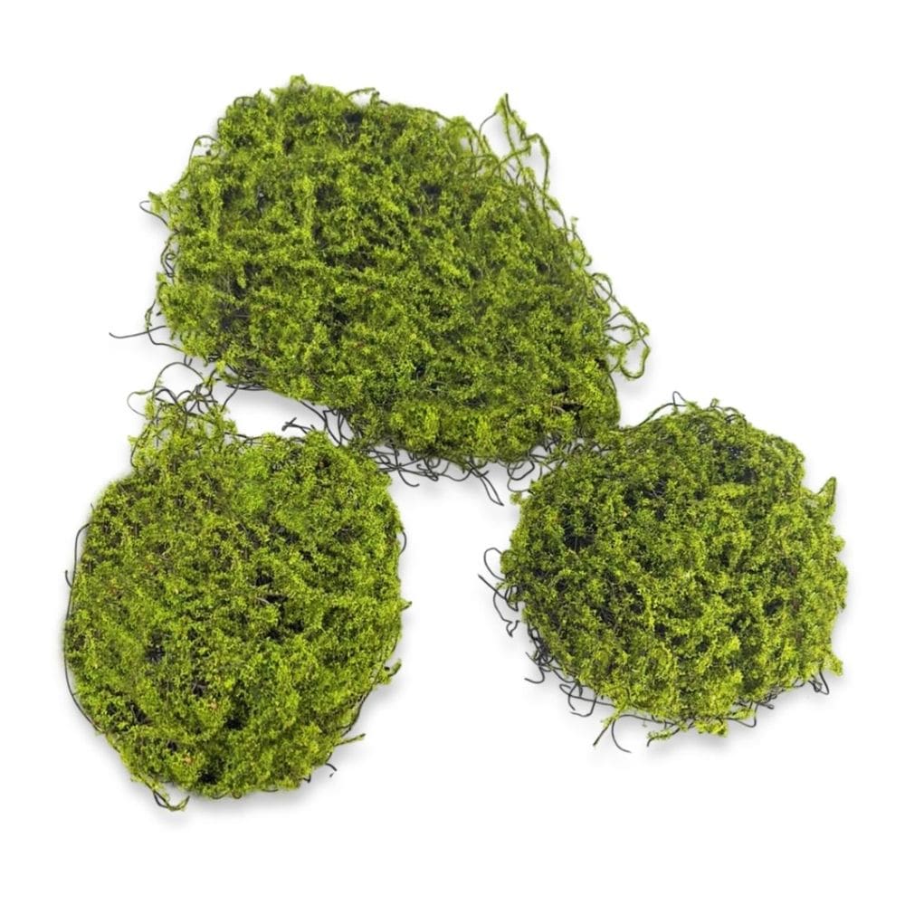 Musgo Buchinho Artificial para Decoração (3 placas) SMO
