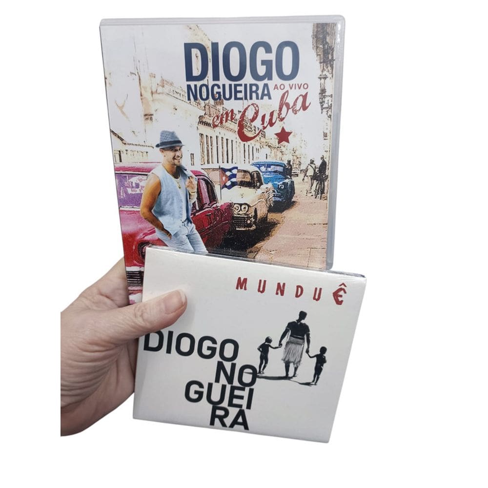 DVD Diogo Nogueira – Ao Vivo Em Cuba / CD Munduê