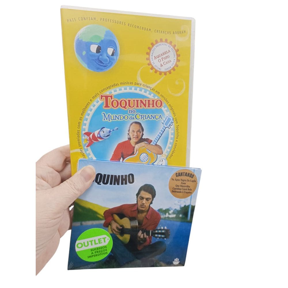 DVD Toquinho – Toquinho No Mundo Da Criança /CD Toquinho
