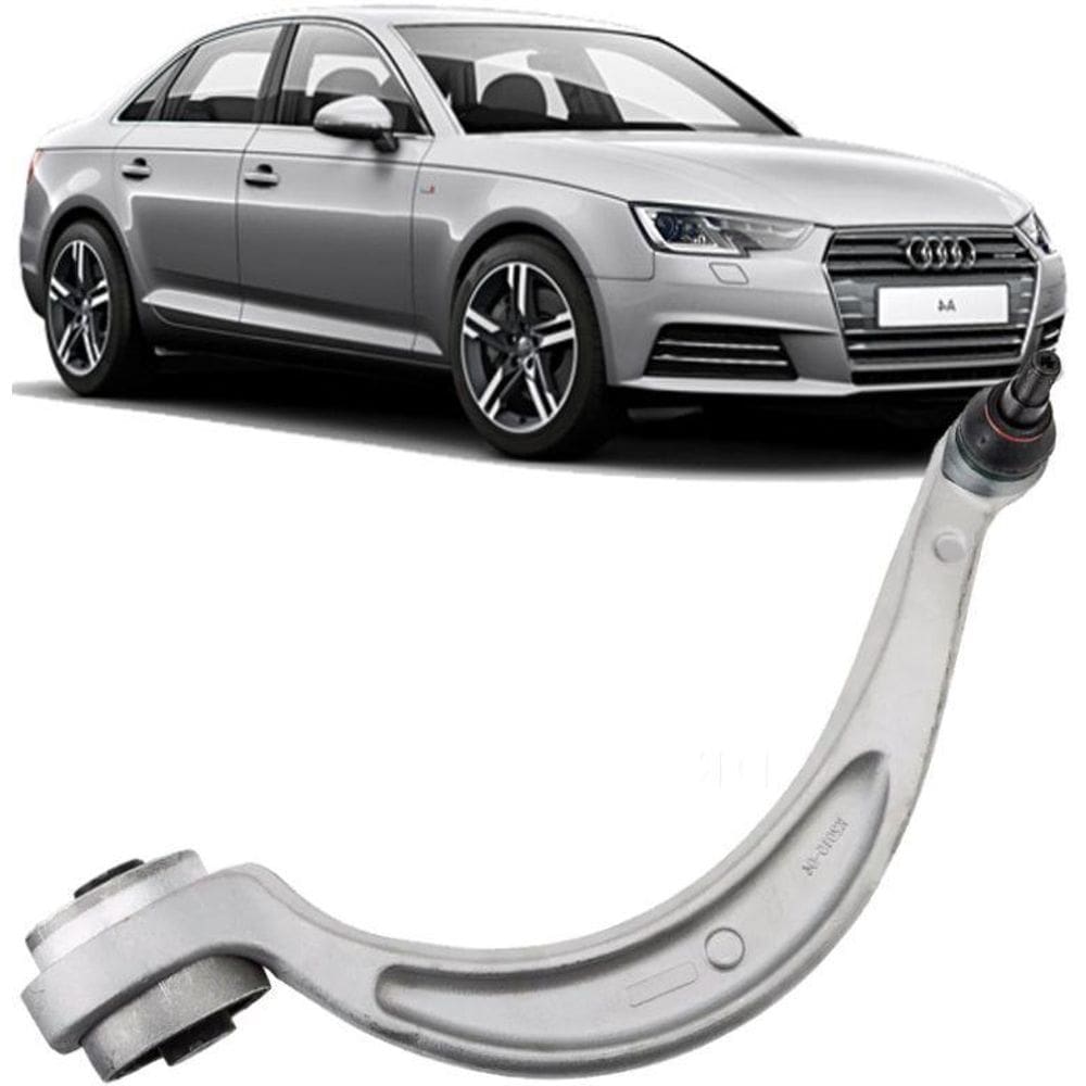 Braço Suspensão Audi A4 B9 2016 Até 2023 Inferior Curvo Dir