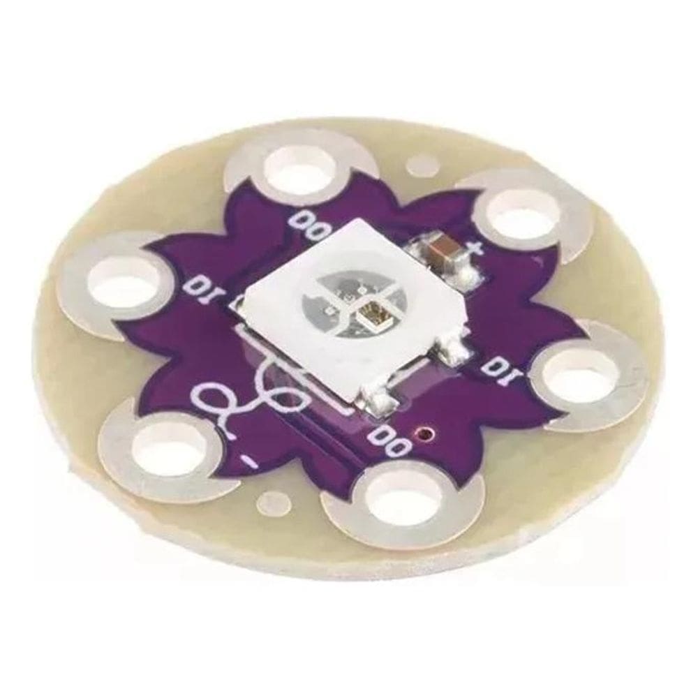 Módulo Lilypad Pixel Led 5050 Rgb Endereçável Ws2812