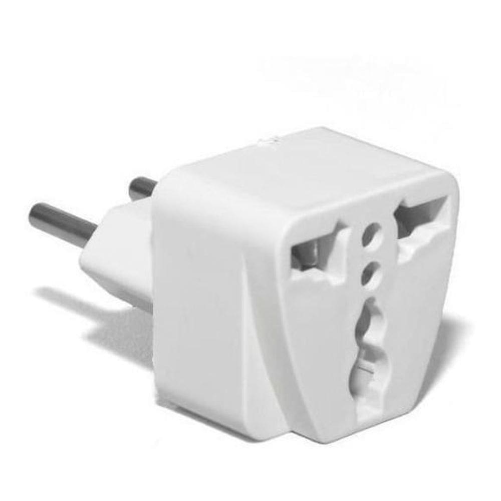Adaptador Universal Tomada Ac Padrao Europeu Uk Para Brasil