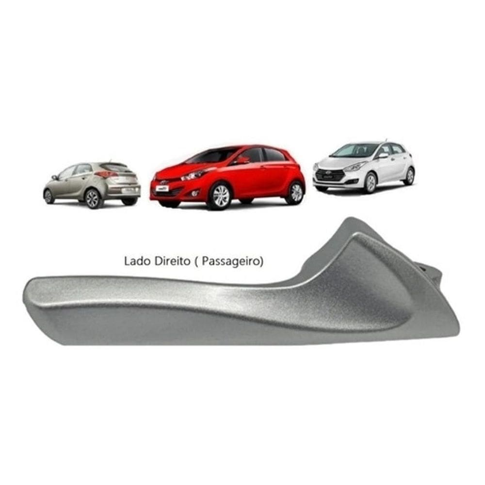 Maçaneta Interna Puxador Gatilho Prata Hb20 12 A 20 Direito