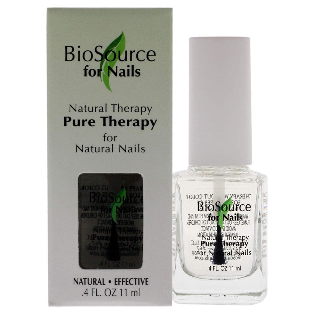 Nail Therapy Clear Coat Biosource para unhas 12 ml