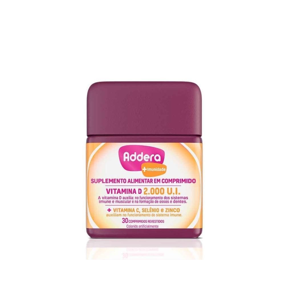 Addera +Imunidade 2.000Ui 30 Comprimidos Revestidos