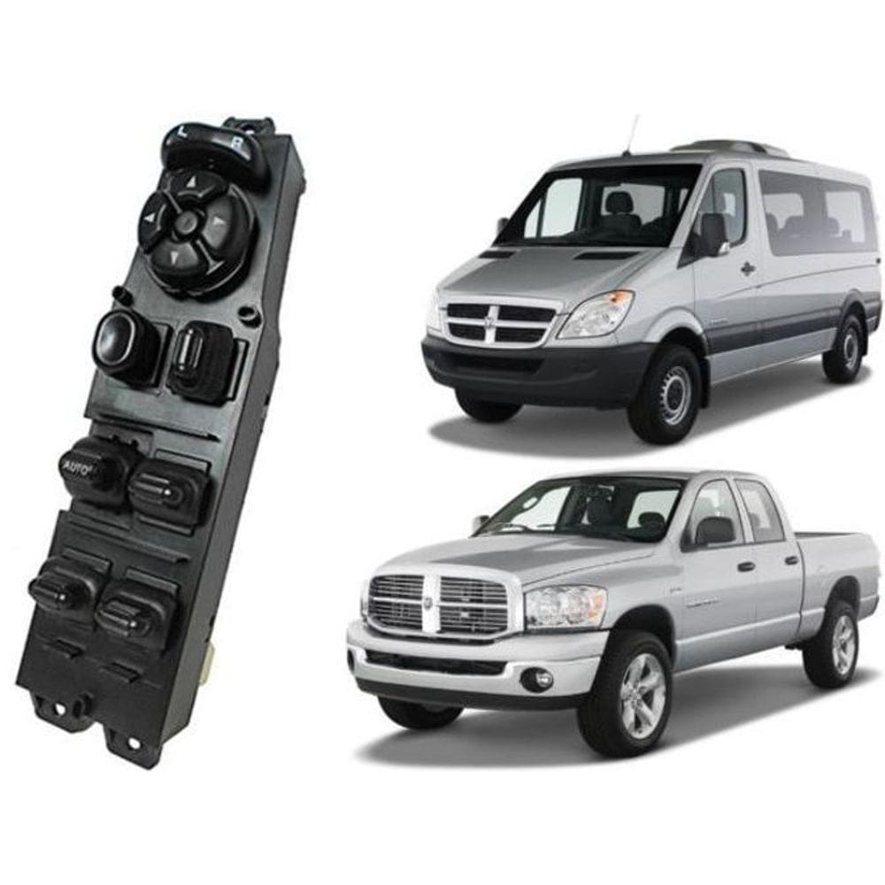 Botao Interruptor Vidro Eletrico Dodge 2500 3500 2003 2009